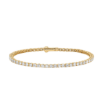 David Yurman Tennis Bracelet in 18K Yellow Gold with Diamonds
