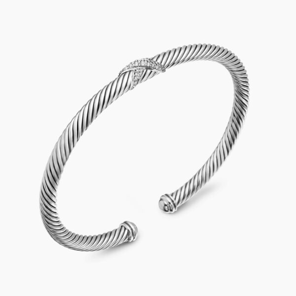4mm Silver – worn on the wrist