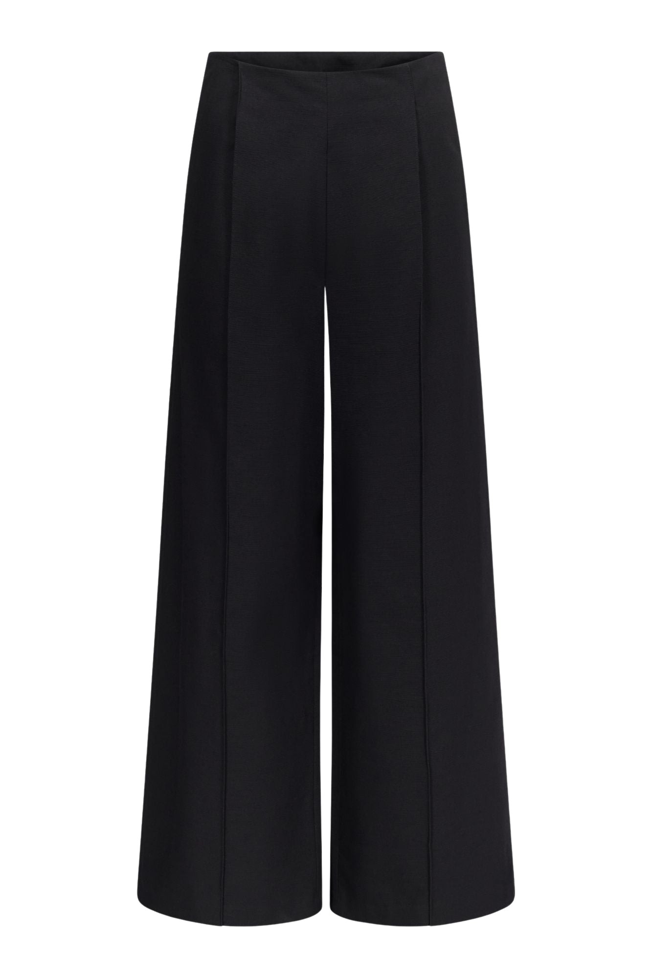 Destree-Black-Cotton-Tailored-Pants47199_nobg Destree Black Cotton Tailored Pants - Destree - Graphic Parisian Fashion - Shop at Coveti