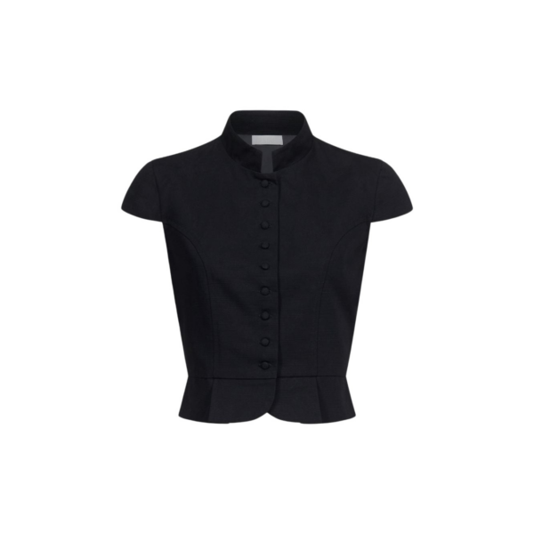 Destree Black Textured Sleeveless Summer Top - Destree - Graphic Parisian Fashion - Shop at Coveti