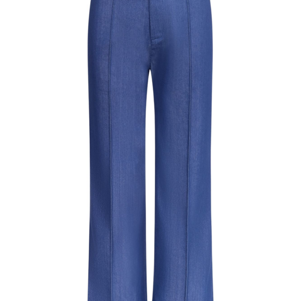 Destree Blue Denim Straight Pants - Destree - Graphic Parisian Fashion - Shop at Coveti