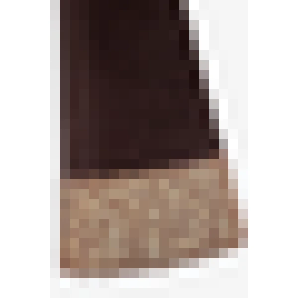 Destree Dark Brown Velvet Jacket With Lace Hem - Destree - Graphic Parisian Fashion - Shop at Coveti