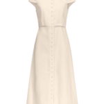 Destree Denim Ecru Amoako Summer Dress - Destree - Graphic Parisian Fashion - Shop at Coveti