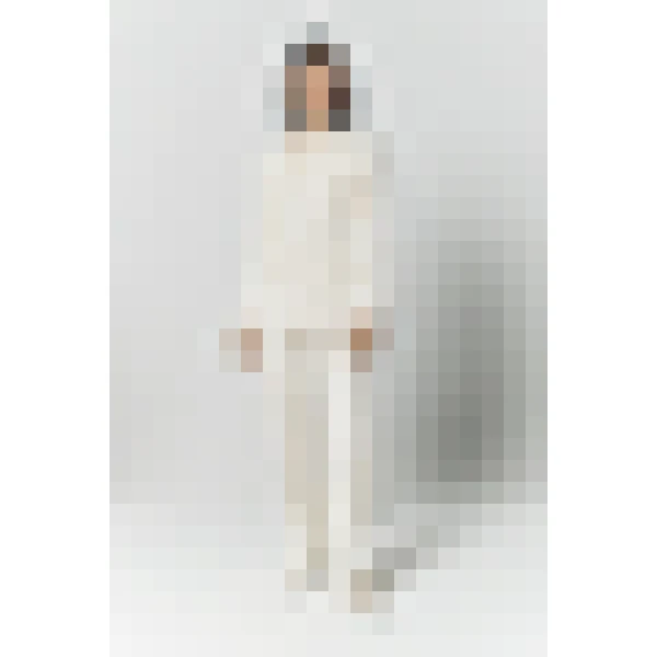 Destree Denim Ecru Straight Pants - Destree - Graphic Parisian Fashion - Shop at Coveti