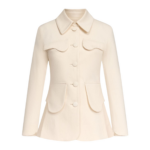Destree Denim Ecru Utility Button-Front Jacket - Destree - Graphic Parisian Fashion - Shop at Coveti