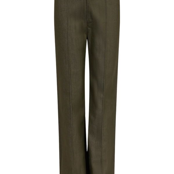 Destree Denim Khaki Straight Pants - Destree - Graphic Parisian Fashion - Shop at Coveti