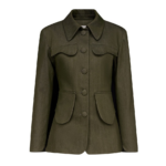 Destree Denim Khaki Utility Button-Front Jacket - Destree - Graphic Parisian Fashion - Shop at Coveti