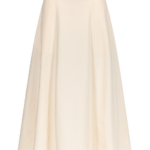 Destree Ecru Denim Midi Skirt With Pockets - Destree - Graphic Parisian Fashion - Shop at Coveti