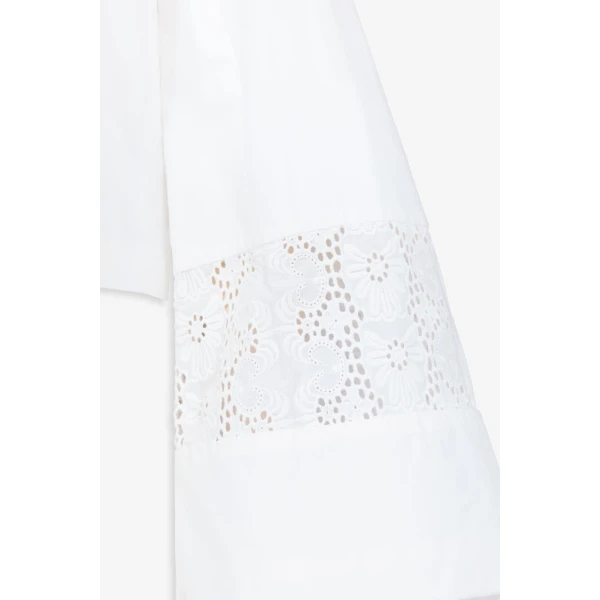 Destree Embroidered Cotton Summer Jacket - Destree - Graphic Parisian Fashion - Shop at Coveti