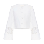 Destree Embroidered Cotton Summer Jacket - Destree - Graphic Parisian Fashion - Shop at Coveti