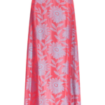 Destree Jacquard Satin Midi Skirt - Destree - Graphic Parisian Fashion - Shop at Coveti