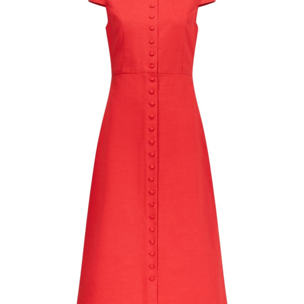 Destree Red Amoako Summer Dress - Destree - Graphic Parisian Fashion - Shop at Coveti