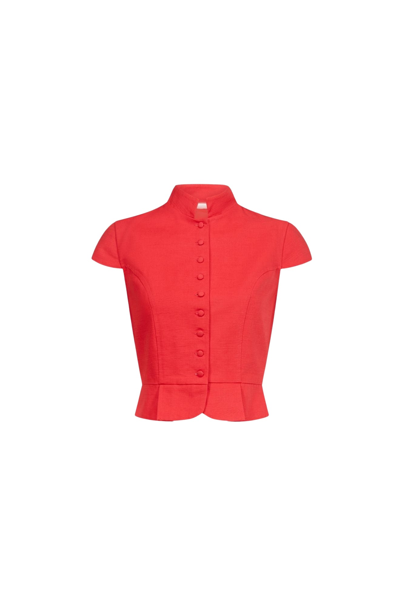 Destree-Red-Textured-Sleeveless-Summer-Top70268_nobg Destree Red Textured Sleeveless Summer Top - Destree - Graphic Parisian Fashion - Shop at Coveti