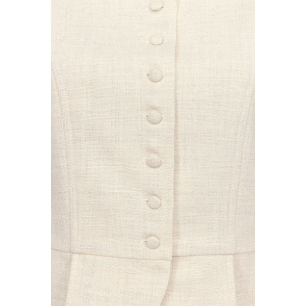Destree Warm Grey Amoako Summer Sleeveless Top - Destree - Graphic Parisian Fashion - Shop at Coveti