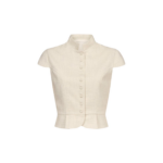 Destree Warm Grey Amoako Summer Sleeveless Top - Destree - Graphic Parisian Fashion - Shop at Coveti