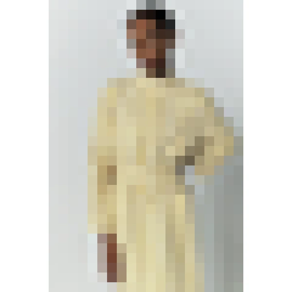 Destree Yellow And White Striped Belted Midi Dress - Destree - Graphic Parisian Fashion - Shop at Coveti