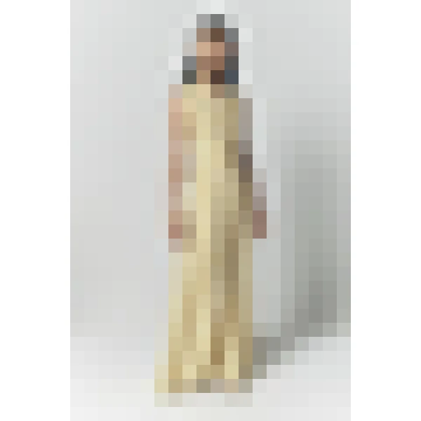 Destree Yellow Striped Cotton Maxi Dress - Destree - Graphic Parisian Fashion - Shop at Coveti