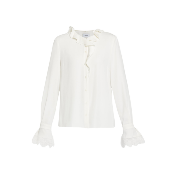 Erdem Cady Long Sleeve Shirt - Tops - British Romantic Luxury at Coveti