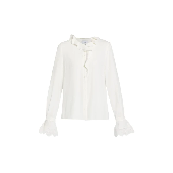 Erdem Cady Long Sleeve Shirt - Tops - British Romantic Luxury at Coveti