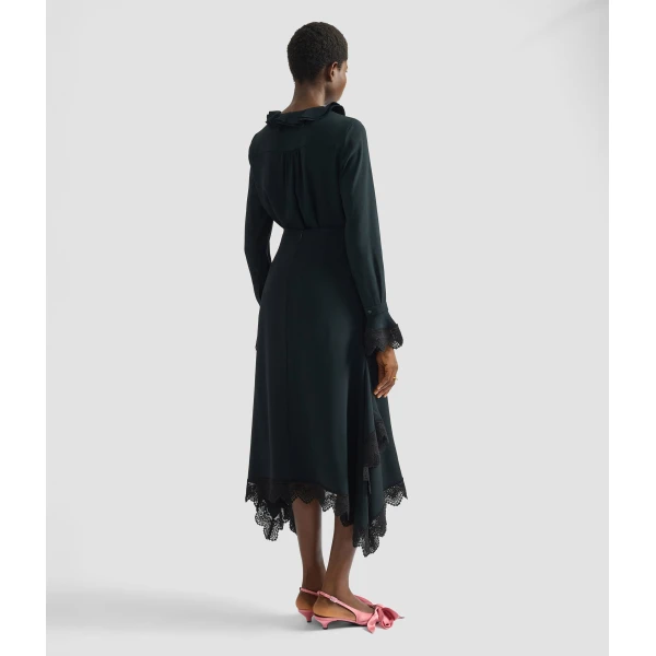 Erdem Cady Pencil Midi Skirt - Skirts - British Romantic Luxury at Coveti