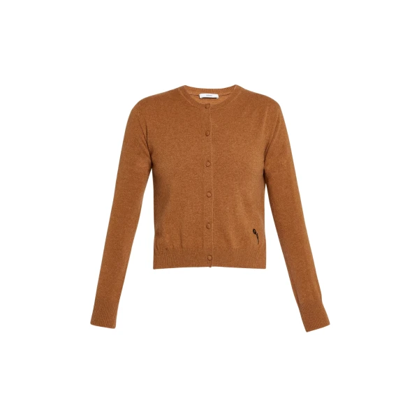 Erdem Cashmere Crew Neck Cardigan - Knitwear - British Romantic Luxury at Coveti