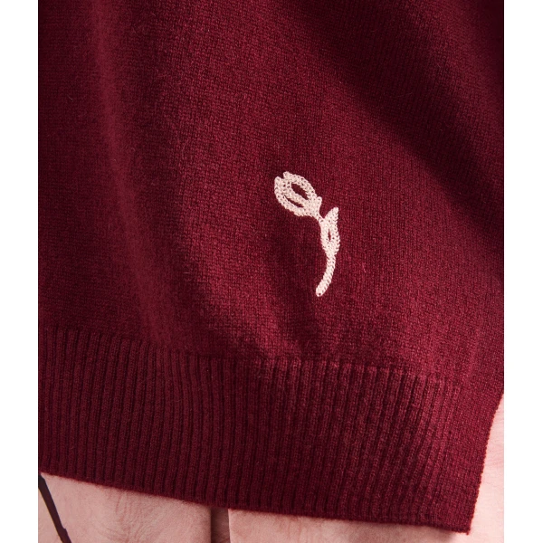 Erdem Cashmere Crew Neck Cardigan - Knitwear - British Romantic Luxury at Coveti