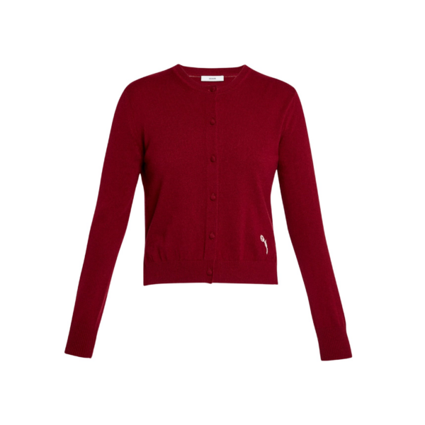 Erdem Cashmere Crew Neck Cardigan - Knitwear - British Romantic Luxury at Coveti