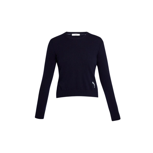 Erdem Cashmere Crew Neck Jumper - Knitwear - British Romantic Luxury at Coveti