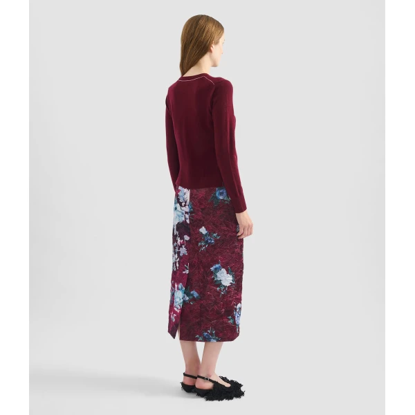 Erdem Cashmere Crew Neck Jumper - Knitwear - British Romantic Luxury at Coveti
