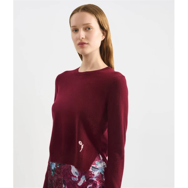 Erdem Cashmere Crew Neck Jumper - Knitwear - British Romantic Luxury at Coveti