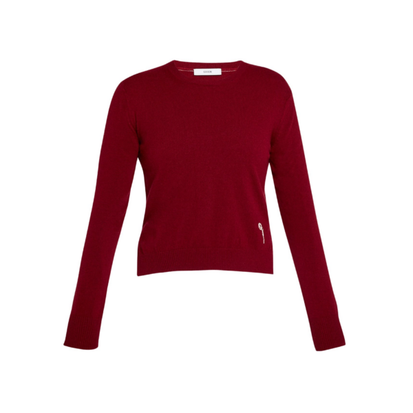 Erdem Cashmere Crew Neck Jumper - Knitwear - British Romantic Luxury at Coveti