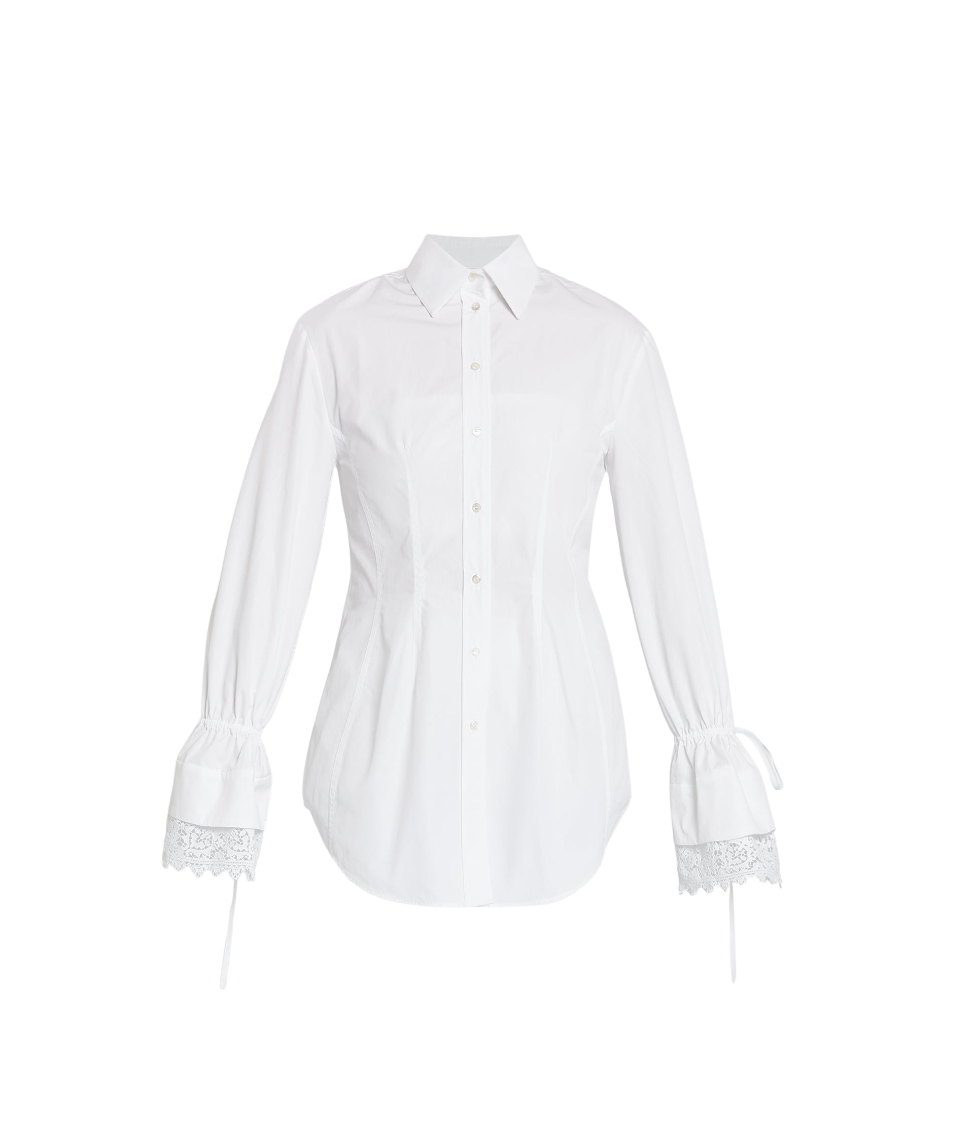 Erdem Cotton Poplin Long Sleeve Shirt