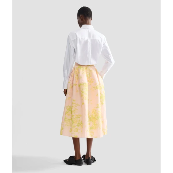 Erdem Cotton Poplin Long Sleeve Shirt - Tops - British Romantic Luxury at Coveti