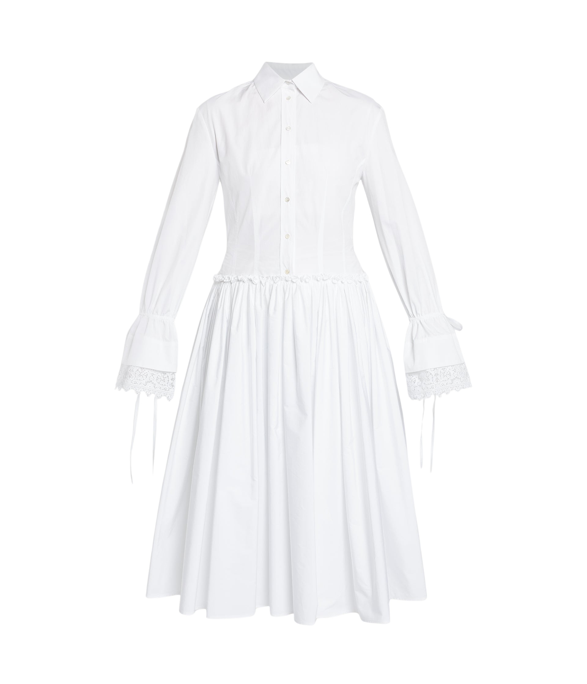 Erdem Cotton Poplin Shirt Dress