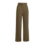 Erdem Crepe Wide Leg Trouser - Pants - British Romantic Luxury at Coveti