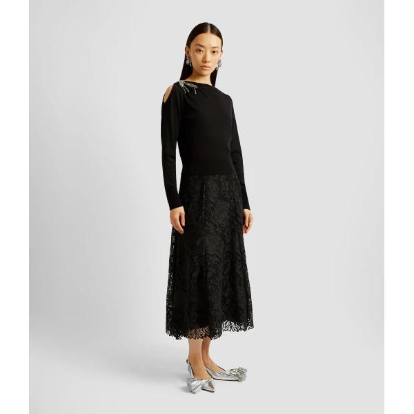 Erdem Cropped Jumper - Knitwear - British Romantic Luxury at Coveti