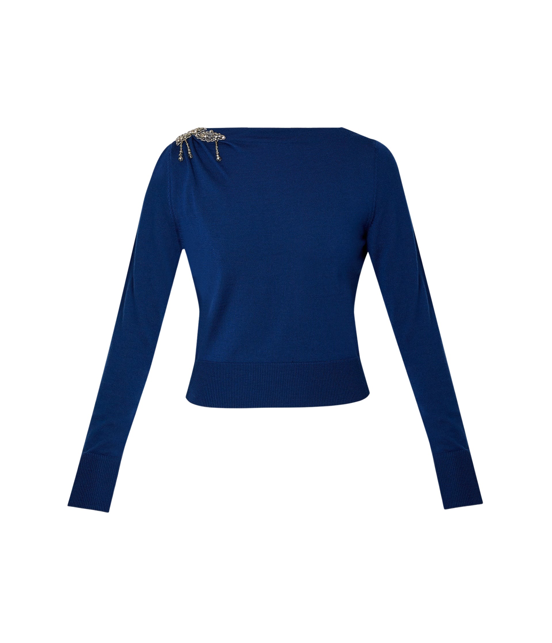 Erdem Cropped Jumper - Knitwear - British Romantic Luxury at Coveti