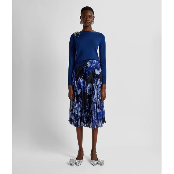 Erdem Cropped Jumper - Knitwear - British Romantic Luxury at Coveti