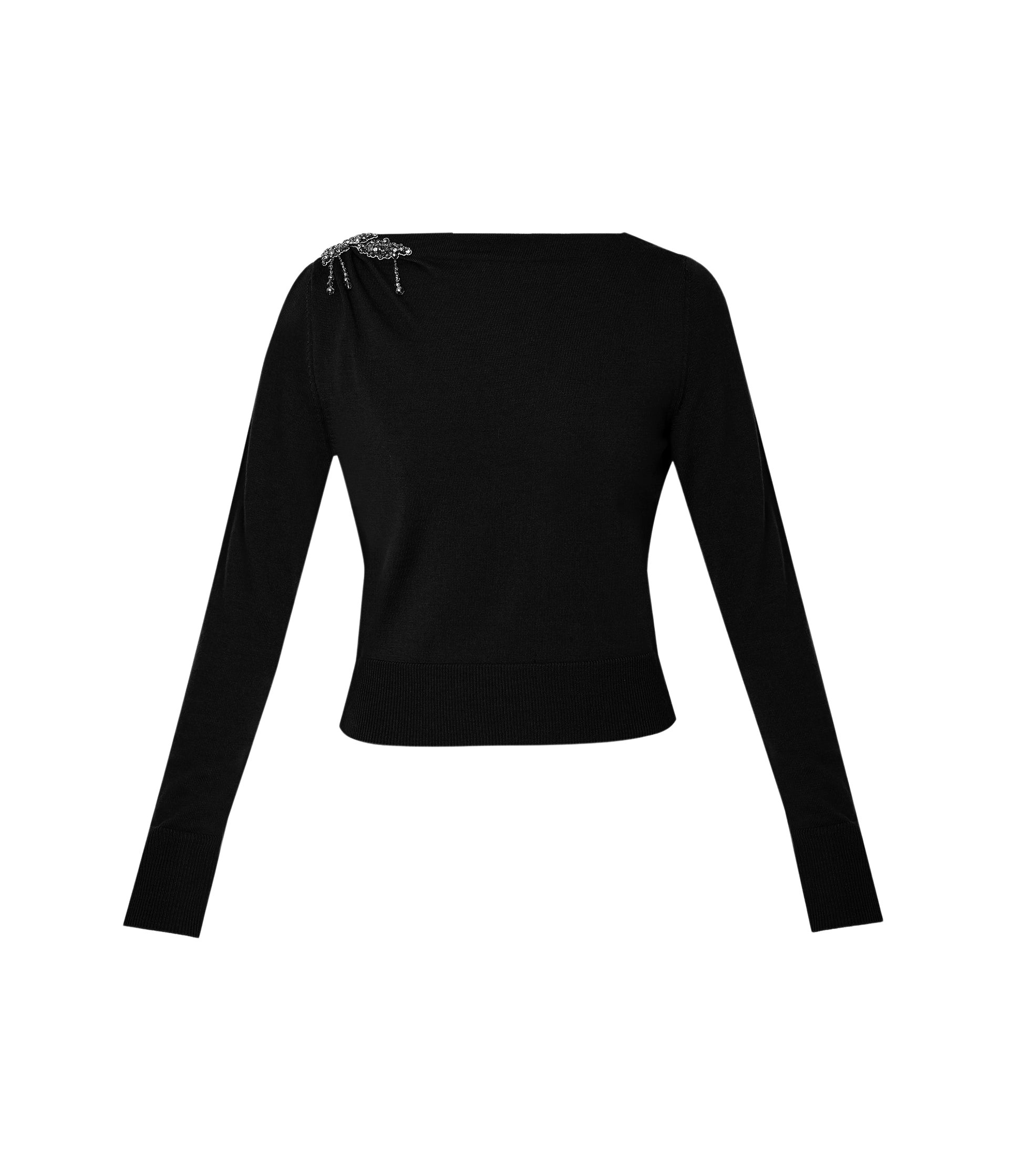 Erdem Cropped Jumper - Knitwear - British Romantic Luxury at Coveti