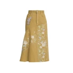 Erdem-Denim-Embroidered-Midi-Skirt-coveti94558_nobg Erdem Denim Embroidered Midi Skirt - Skirts - British Romantic Luxury at Coveti