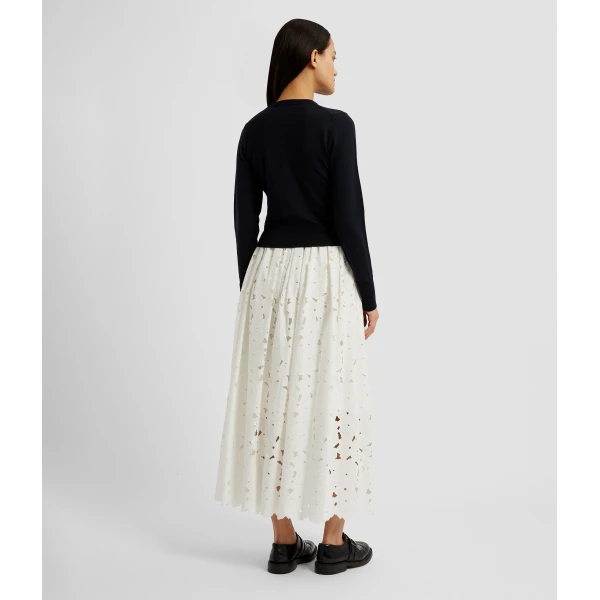 Erdem Drape Detail Knit Cardigan - Knitwear - British Romantic Luxury at Coveti