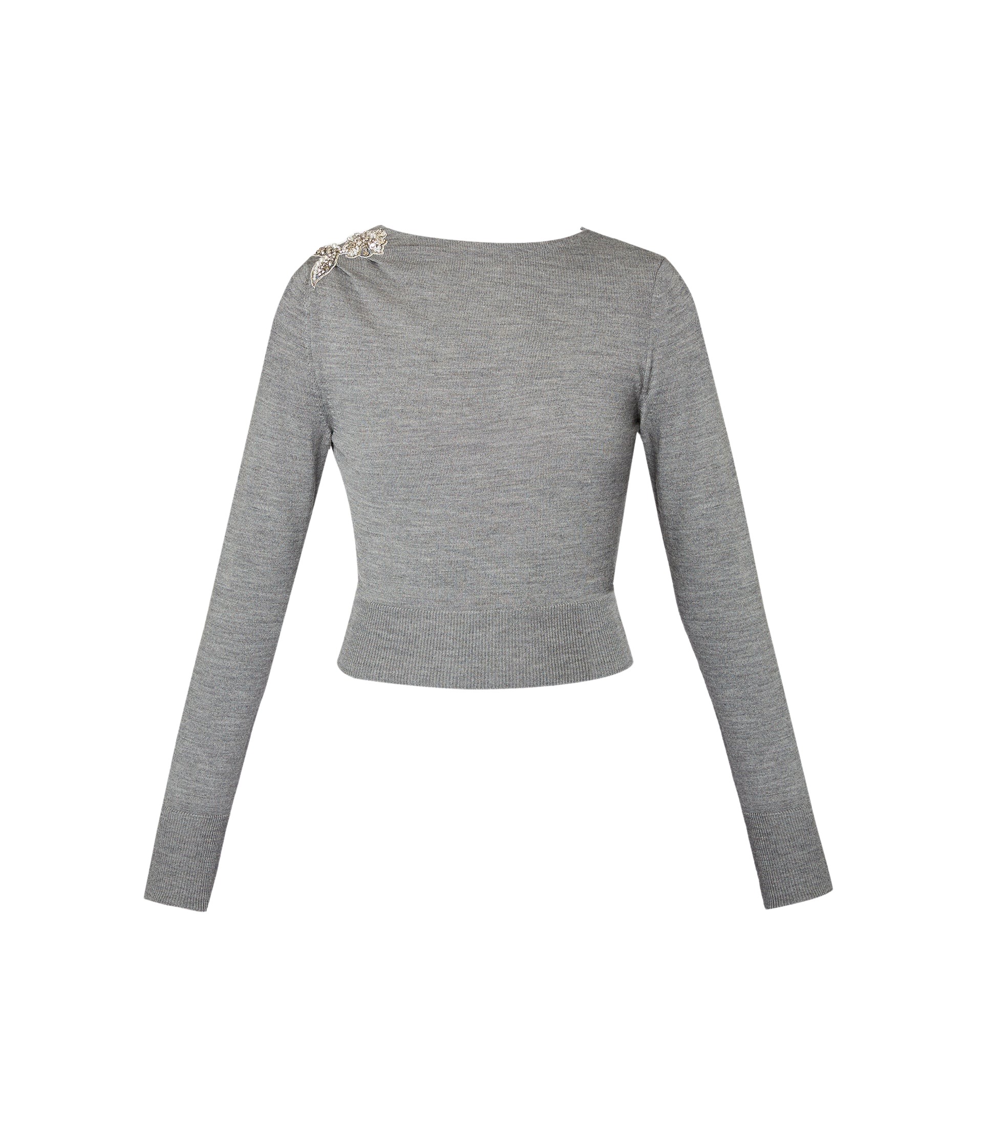 Erdem Drape Detail Knit Jumper - Knitwear - British Romantic Luxury at Coveti