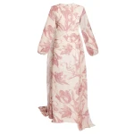 Erdem Draped Floral Print Silk Voile Gown - Dresses - British Romantic Luxury at Coveti