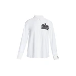 Erdem Embellished Cotton Poplin Long Sleeve Shirt - Tops - British Romantic Luxury at Coveti