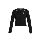 Erdem-Embellished-Crew-Neck-Cardigan-coveti-245603_nobg Erdem Embellished Crew Neck Cardigan - Knitwear - British Romantic Luxury at Coveti