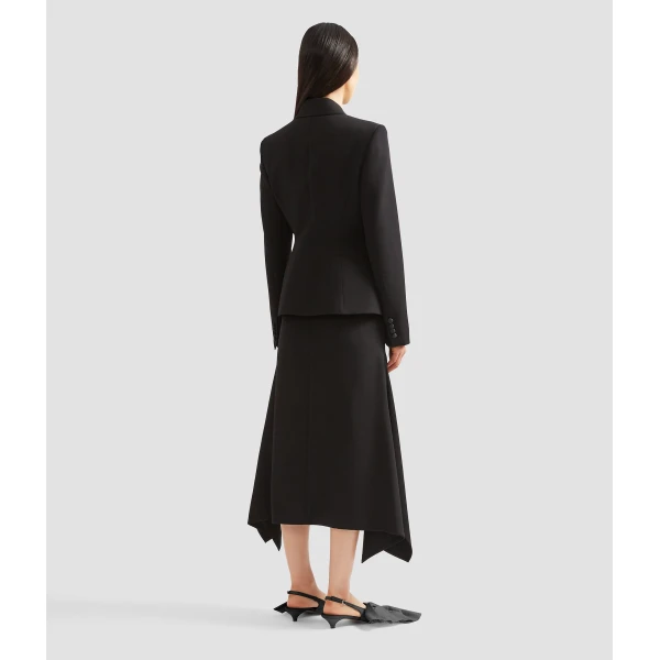 Erdem Embellished Grain De Poudre Fitted Blazer - Jackets - British Romantic Luxury at Coveti