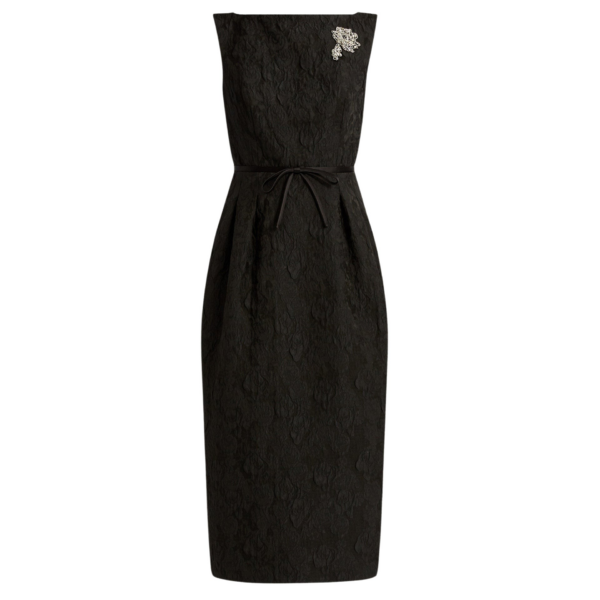 Erdem Embellished Jacquard Midi Dress - Dresses - British Romantic Luxury at Coveti