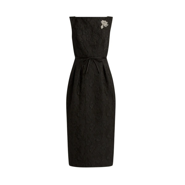 Erdem Embellished Jacquard Midi Dress - Dresses - British Romantic Luxury at Coveti