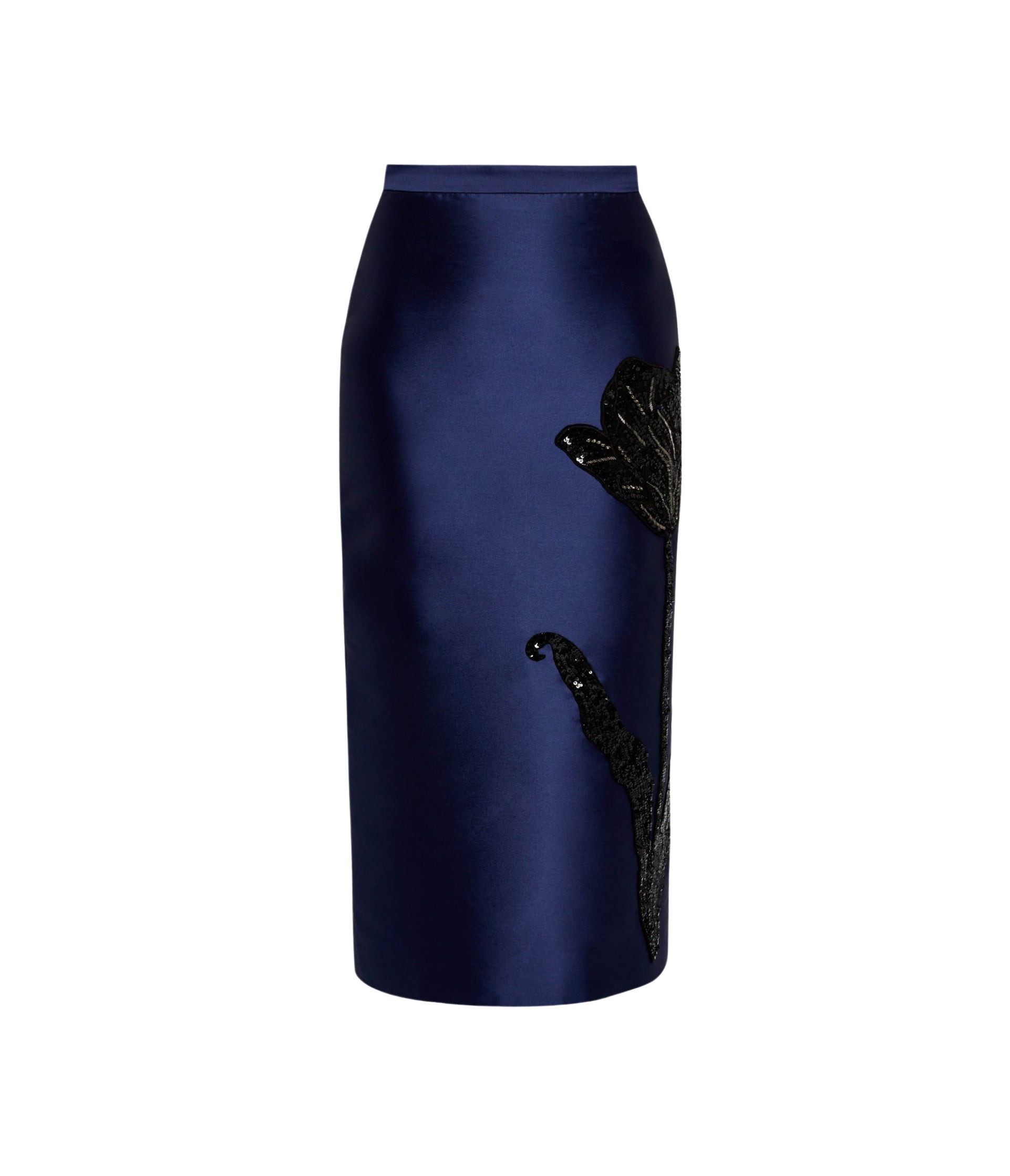 Erdem Embellished Mikado Pencil Skirt - Skirts - British Romantic Luxury at Coveti