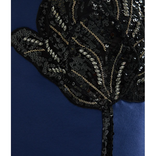 Erdem Embellished Mikado Sleeveless Midi Dress - Dresses - British Romantic Luxury at Coveti